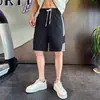 Shorts Listrados de Secagem Rápida para Homens, Shorts Esportivos Casuais de Basquete Finos de Verão, Shorts de Praia Largos Estilo Americano, Calças de Cinco Pontos para Uso ao Ar Livre