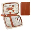 Set de Cortaúñas de Alta Gama 7 Piezas Cortauñas de Acero Inoxidable Regalo de Negocios Herramientas de Manicura de Alta Gama para Cortar Uñas