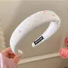 Faixa de Cabeça com Coroa Alta para Mulheres, Novo Estilo com Toque de Luxo, Faixa de Cabelo Larga Versátil para Sair, Acessório de Cabelo para Lavar o Rosto