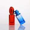 Botella de perfume de vidrio transparente de alto valor 50 ml cosmético aceite esencial spray sub-botella botella de muestra pequeña de perfume vacía