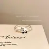 Anillo con forma de animal de cachorro lindo, anillo de personalidad de moda para mujer, diseño pequeño, viento frío, anillo para dedo con comida