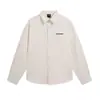 Camisa de manga comprida com estampa de baleia sci-fi, moda high-street masculina, design criativo e único, corte solto, com gola de lapela, adequada para uso casual no outono