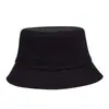 Sombrero de Pescador de Algodón Puro Bordado Personalizado Impresión de Logo Sombrilla Moda Sombrero Fabricante Al por Mayor en Stock Procesamiento Sombrero de Pescador