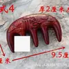 Pente de lótus de jacarandá, pente de madeira para massagem com dentes largos, pente de lótus de sândalo, pente para massagem corporal nas costas, suprimento ao vivo