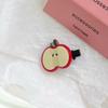 Horquilla retro súper linda con flequillo de cabello roto de manzana, accesorios para el cabello con clip BB, dulce corazón de niña, dulce clip lateral de viento fresco