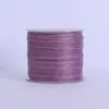 Hilo redondo encerado cosido a mano no suelta hebras 0.4/0.5/0.6mm eje pequeño hilo encerado hilo encerado de poliéster accesorios manuales para cuero DIY