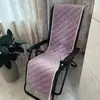 Nuevo Cojín para Sillón Reclinable de Peluche Respaldo Integrado Otoño e Invierno Oficina Descanso para Almorzar Silla Cama Plegable Perezosa Cojín