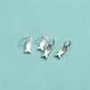 Plata de Ley S925 Plata Lisa Plata Tailandesa Colgante de Pez Pulsera de Cristal Perla Hecha a Mano DIY Colgante de Pez Koi