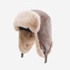 Gorro Lei Feng de piel sintética para hombre y mujer, invierno, grueso, cálido, para ciclismo, algodón, felpa, protección para los oídos, gorro de aviador, comercio exterior transfronterizo