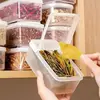 Caja de almacenamiento de especias volteable almacenamiento de condimentos de chile seco sellado a prueba de humedad canela anís caja de embalaje de medicamentos