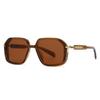 Nuevas gafas de aviador masculinas europeas y americanas, gafas de sol retro de doble haz, gafas de sol, gafas de sol transfronterizas en stock, venta al por mayor 6088