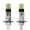 Comercio Exterior Venta Caliente Súper Brillante Decodificación Luz Antiniebla H1 4014 24Diodos Bulb LED Luz de Conductor Luz Antiniebla Frontal para Coche