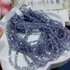Cuentas Triangulares de Hielo Triturado 4-6mm Hilos Triangulares Cuentas Sueltas Irregulares Cuentas para Joyería Hecha a Mano DIY Accesorio para Collar