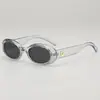 Óculos de Sol Cat-Eye para Mulheres, Estilo Europeu e Americano, Armação Oval Pequena, Escolhas de Influenciadores da Moda, Óculos de Sol Retrô Americanos