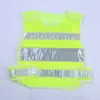 Poste de Protección Escolar Chaleco Reflectante Portero de Tráfico Seguridad de la Propiedad Uniforme Estampado de Logo Ropa de Trabajo Negra Amarillo Fluorescente