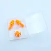 Kit de clipe de nariz de silicone e tampões de ouvido para atacado, equipamento de mergulho profissional, tampões de ouvido à prova d'água para adultos, conjunto de clipe de nariz, vendas diretas da fábrica