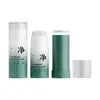 Materiais de embalagem cosmética personalizados: tubo vazio de máscara facial sólida PP ecológico para limpeza corporal de 20ml, bastão de máscara de lama rotativo tipo esfregaço