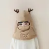 Gorro Todo en Uno para Bebé Otoño e Invierno Gorro Cálido Bufanda Lindo Versátil para Bebé Niño y Niña Gorro con Protección para Orejas Gorro de Lana para Niños Moderno