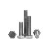 Tornillos de Titanio, Pernos Hexagonales Externos M3M4M5M6M8, Producción Multi-Estándar de Tornillos Hexagonales Externos de Titanio Ta2