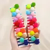Anillo para Toalla de Color Caramelo Lazo para el Cabello Infantil Estilo Coreano Linda Goma Elástica Flor para el Cabello Pinza para el Cabello Lindo Accesorio para el Cabello de Bebé