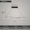 Lámpara de Comedor Araña Moderna Minimalista Nórdica Creativa Diseñador Luz de Tira Larga con Focos Mesa de Comedor Barra de Bar Lámpara de Comedor