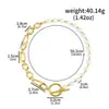Collar Pulsera de Perlas con Elemento Geométrico Estilo Español Europeo para Mujer Accesorios de Lujo Ligero Gama Alta Venta al por Mayor