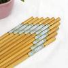 Palillos para Comer Individualmente, Un Palillo por Persona, Codificados por Color, Palillos de Bambú Estilo Chino, Uso para Adultos, Mayoreo, Vajilla para Regalo, Nuevo Estilo Chino