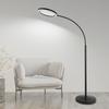 Boa visão sala de estar sofá quarto cabeceira luminária de piso controle remoto dimerização temperatura de cor metal USB luminária de piso 10W