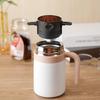 Suministro Directo de Fábrica Malla de Filtro de Café Plegable con Taza Transparente Filtro de Acero Inoxidable 304 Té Portátil al por Mayor