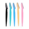 Cuchillo para recortar cejas al por mayor de fábrica cuchillo de afeitar afilado cuchillo de afeitar de cejas recortador de cejas herramientas de belleza venta directa