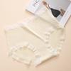 Ropa interior para mujer, antibacteriana, transpirable, con entrepierna, cintura desnuda, cómoda, modal, ligera, transpirable, menos bragas para damas, venta al por mayor