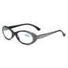 Nuevas Gafas de Lectura de Moda con Diamantes y Filtro de Luz Azul para Mujer, Elegantes, Versátiles, Lentes Planos, para Personas de Mediana Edad y Mayores, Muestran Juventud y Edad