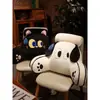 Nuevo modelo de cojín para cama para usar en la cama, adecuado para dormitorios, cojín de cabecera estilo caricatura, cojín grande para respaldo de sofá, extraíble y lavable con soporte lumbar