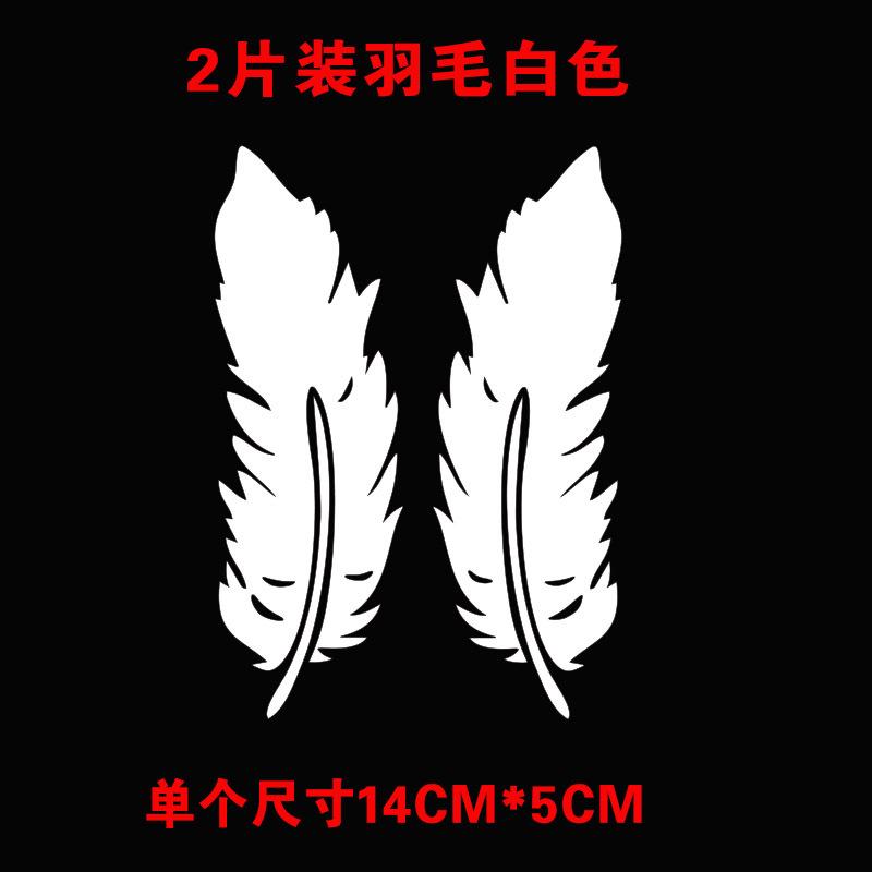 2片羽毛图白色2