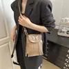 Bolso de Hombro Cruzado de Moda Versátil Simple Casual Elegante con Borlas de Gama Alta Transfronterizo Invierno 2026