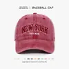 Gorra de Béisbol para Mujer, Estilo Coreano, Versátil, Vintage, Algodón Lavado, Circunferencia de Cabeza Grande, Hace que la Cara Parezca Más Pequeña, Visera Solar, Ala Suave, Gorra Tipo Pato para Hombre