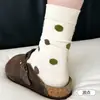 Calcetines Zhuji Serie de Ilustraciones de Perros Lindos Calcetines con Punta de Herradura Estilo Japonés Lindo Absorbentes de Sudor Transpirables Calcetines Caídos