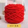 Bufanda de punto de hilo de hielo lana punto a mano punto a mano regalo lana gruesa ganchillo gancho para zapatos pantuflas pulsera muñeca