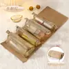Bolsa de cosméticos para mujer, portátil, gran capacidad, para viaje, con compartimentos para brochas de maquillaje, almacenamiento de cuidado de la piel, bolsa separadora para lavado, bolsa de almacenamiento