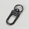 32mm Buckle de Mola em U para Porta de Liga de Zinco Eletrogalvanizado Gancho Giratório de Metal Mosquetão Clipe de Cachorro Chaveiro Acessórios para Bagagem Chave do Carro