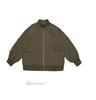 Yidao vintage 23 outono japonês retro simples estilo militar uniforme de beisebol ao ar livre jaqueta casual jaqueta