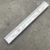 Moldura Decorativa de Pared de 60 cm de Largo para Sala de Estar, Perfil de Azulejo para Baño, Pasillo, Moldura Superior de Escalera, Perfil de Borde, Rodapié