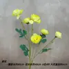 Arreglo Floral de Boda Flor de Rosa de Té de Cabeza Múltiple en Rama Larga Decoración Muebles para el Hogar Flores Artificiales Flor Fresca de Té de Cabeza Múltiple Comercio Exterior Transfronterizo