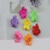 Pinza pequeña de color para niños transfronteriza, color caramelo, estilo coreano, mini pinza para el cabello trenzada, joyería al por mayor, pinza de plástico