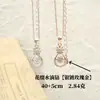 Prata 925 Vários Estilos Moda Coreana Versátil Alta Qualidade Colares Design de Nicho Luxo Leve Presente de Ponta para Namorada
