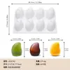 Novo Molde de Silicone Grau Alimentício Série Manga com 8 e 12 Cavidades para Pudim Francês e Bolo de Frutas, Fácil de Desenformar