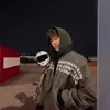 Chaqueta de Béisbol para Hombre 2024 Primavera y Otoño Nueva Estilo Americano Streetwear Estampado Completo con Letras Sensación de Alta Calidad Nuevo Estilo Guapo Holgada