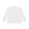 Camiseta de manga larga para hombre, nueva colección otoño 2026, cuello redondo, corte holgado, color liso texturizado, estilo japonés