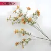 Pequeña Flor Silvestre Boda Arreglo de Flores Artificiales Hotel Diseño Floral Decoración del Hogar Fila de Flores Techo Flor de Seda Flor