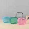 Bolsa Cosmética de PVC Bolsa Cosmética Portátil Bolsa de Almacenamiento para Artículos de Aseo Bolsa de Almacenamiento Cosméticos Lindos Bolsa Popular Venta Directa al Contado